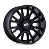 Moto Metal 18X9 8X6.5 5.04 1mm GLOSS BLACK - MO810BX18908001 view 1