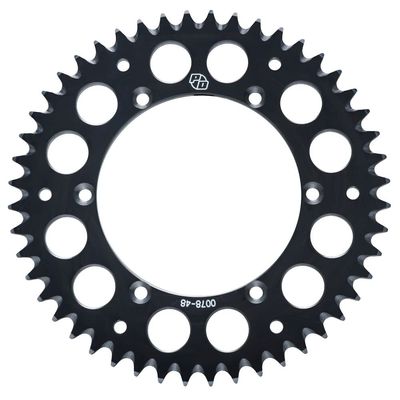 Primary Drive Rear Aluminum Sprocket 51 Tooth Black For Husqvarna TE 150 (Fuel Injected) 2020-2025