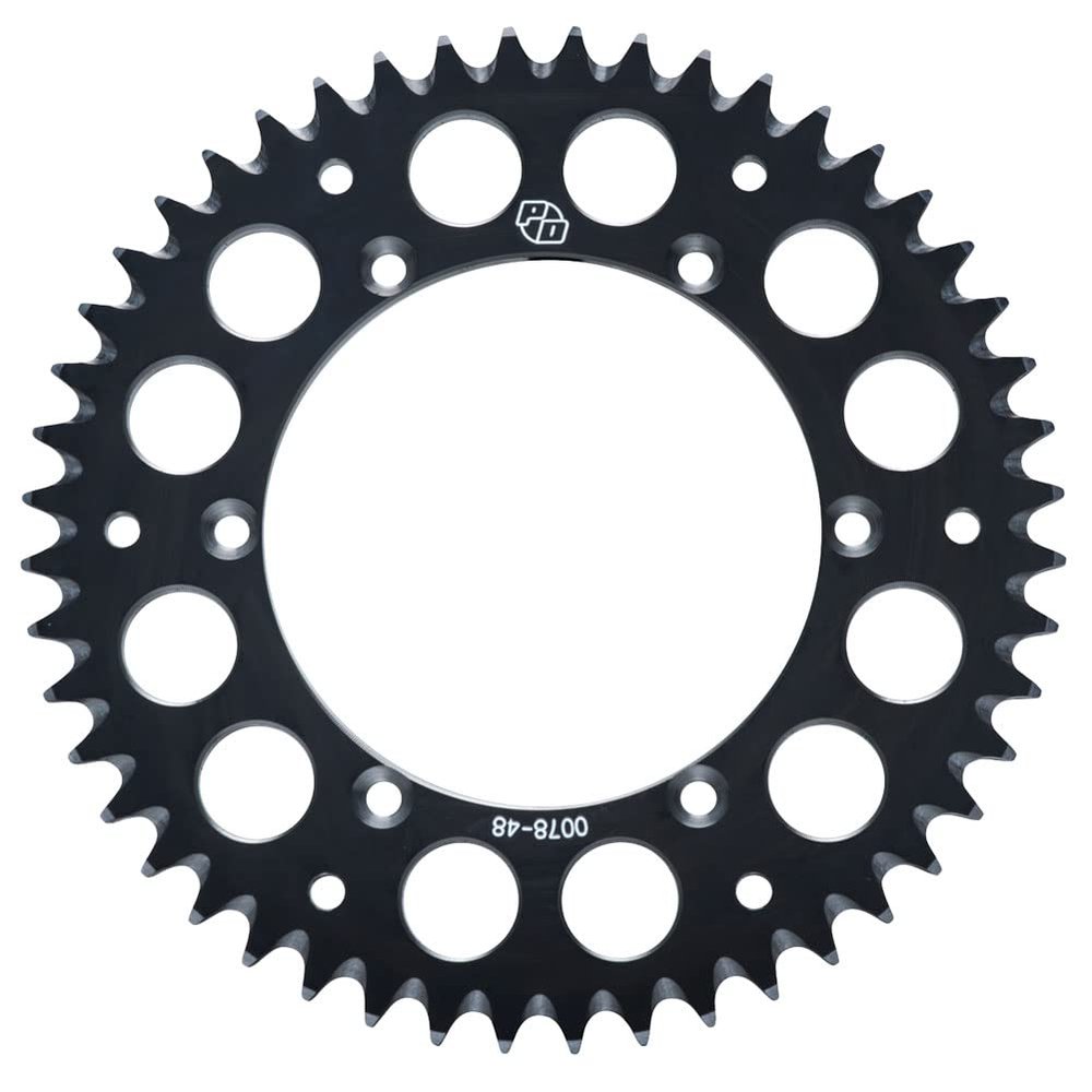 Primary Drive Rear Aluminum Sprocket 51 Tooth Black For Husqvarna TE 150 (Fuel Injected) 2020-2025