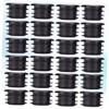 BESPORTBLE 20pcs Cycling Handlebar Plugs Caps for Easy Install Plastic Stoppers Protects Handlebar Ends Style Black view 3