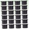BESPORTBLE 20pcs Cycling Handlebar Plugs Caps for Easy Install Plastic Stoppers Protects Handlebar Ends Style Black view 4
