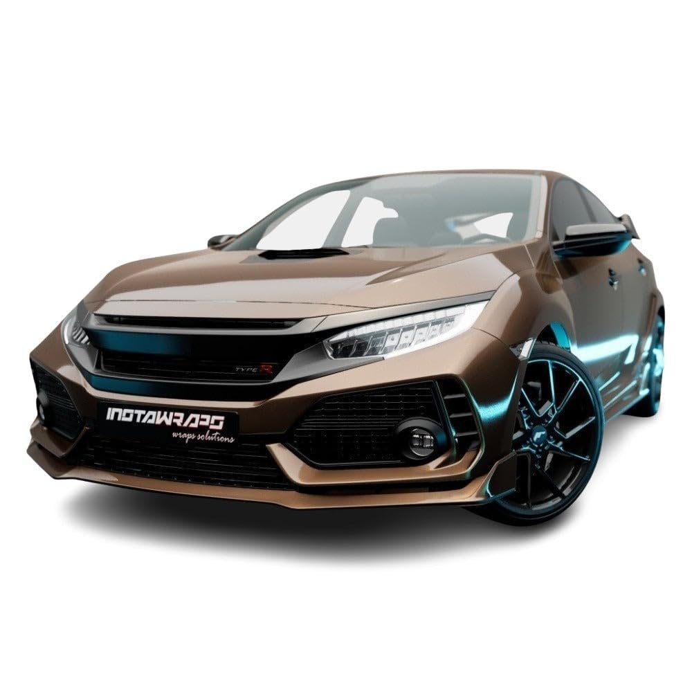 AD Car Wrap Roll SW900 Gloss Brown Metallic | 929-M | (5ft x 20ft (100 Sq/ft)) | Automotive Vinyl Wrap for Cars - Car Interior Wrap & Exterior | w/Free Instawraps Pro Glove