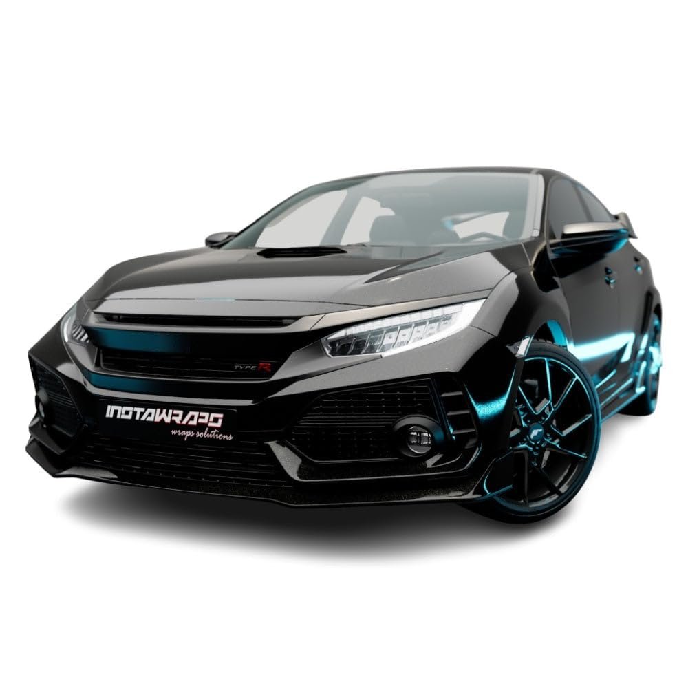 KPMF Car Wrap Roll K75400 Gloss Morpheus Black Starlight | K75470 | (5ft x 50ft (250 Sq/ft)) | Automotive Vinyl Wrap for Cars - Car Interior Wrap & Exterior | w/Free Instawraps Pro Glove
