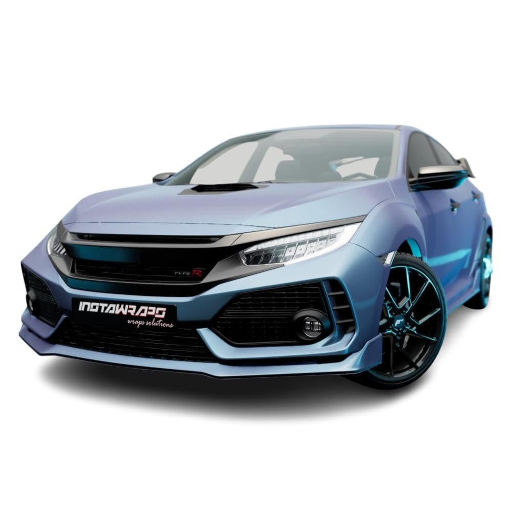 KPMF Car Wrap Roll K75400 Matte Purple/Blue Iridescent | K75566 | (5ft x 10ft (50 Sq/ft)) | Automotive Vinyl Wrap for Cars - Car Interior Wrap & Exterior | w/Free Instawraps Pro Glove