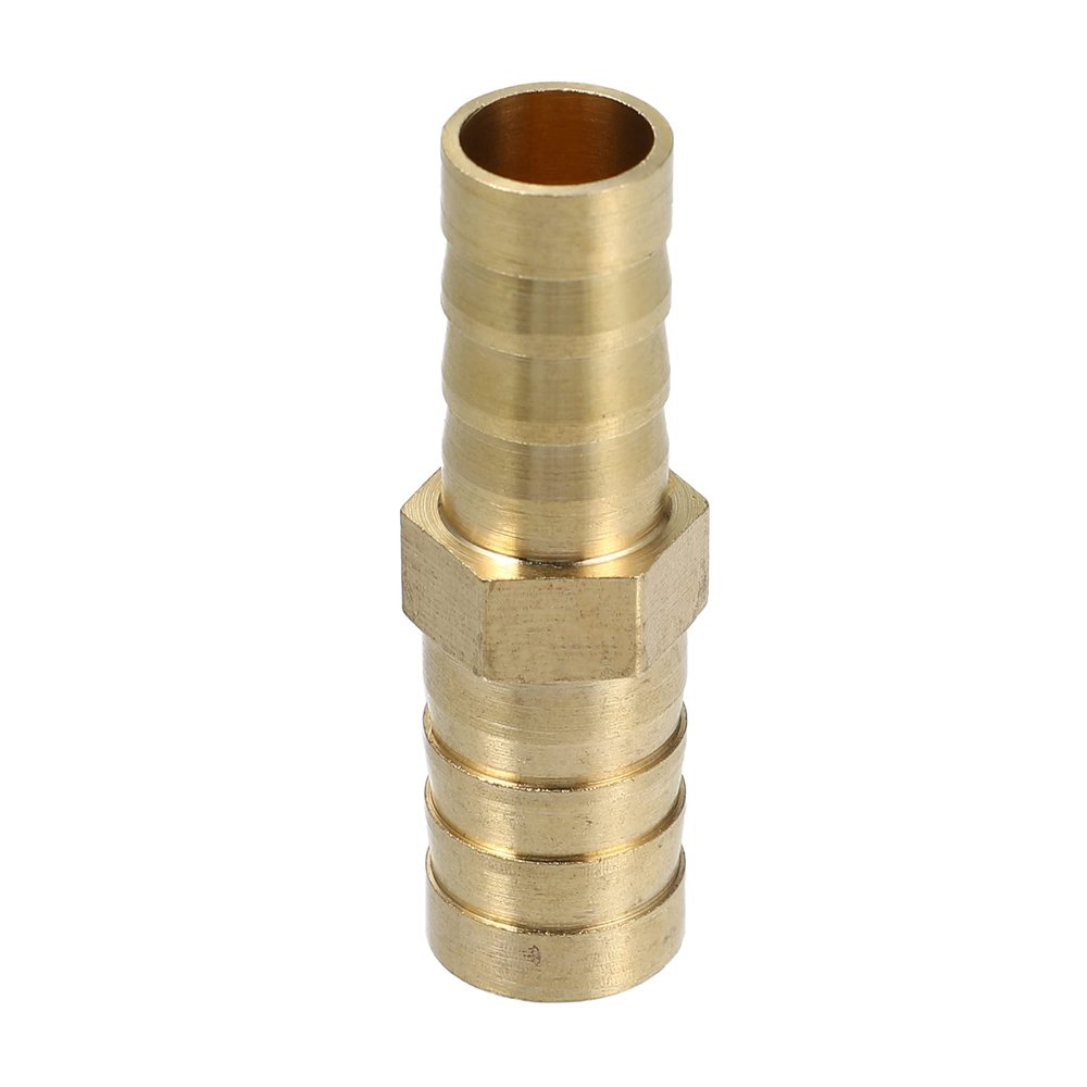 VekAuto Car Engine Hose Fitting Connect Reducer, 12mm-10mm Straight Shape Hose Fitting Splicer Universal for Fuel Air Water Gas Oil