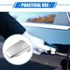 VekAuto Door Handle Cap Cover Compatible for Cadillac Escalade 2015-2018, Durable Plastic Silver Tone Front Door Trim Cover view 2