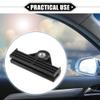 VekAuto 2 Pcs Window Door Glass Channel Retainer Clip, 2.76"x1.46"x0.47" Glass Regulator Holder Sash Clip Universal for Car Truck Van Durable Plastic Black view 2