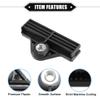 VekAuto 2 Pcs Window Door Glass Channel Retainer Clip, 2.76"x1.46"x0.47" Glass Regulator Holder Sash Clip Universal for Car Truck Van Durable Plastic Black view 4