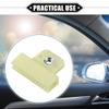VekAuto 2 Pcs Window Door Glass Channel Retainer Clip, 1.57"x1.3"x0.35" Glass Regulator Holder Sash Clip Universal for Car Truck Van Durable Plastic Yellow view 2
