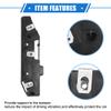 VekAuto Bumper Brackets Support Fender Cover Compatible for Ford Edge 2015 2016 2017 2018, Durable Plastic Black Front Left Side view 4