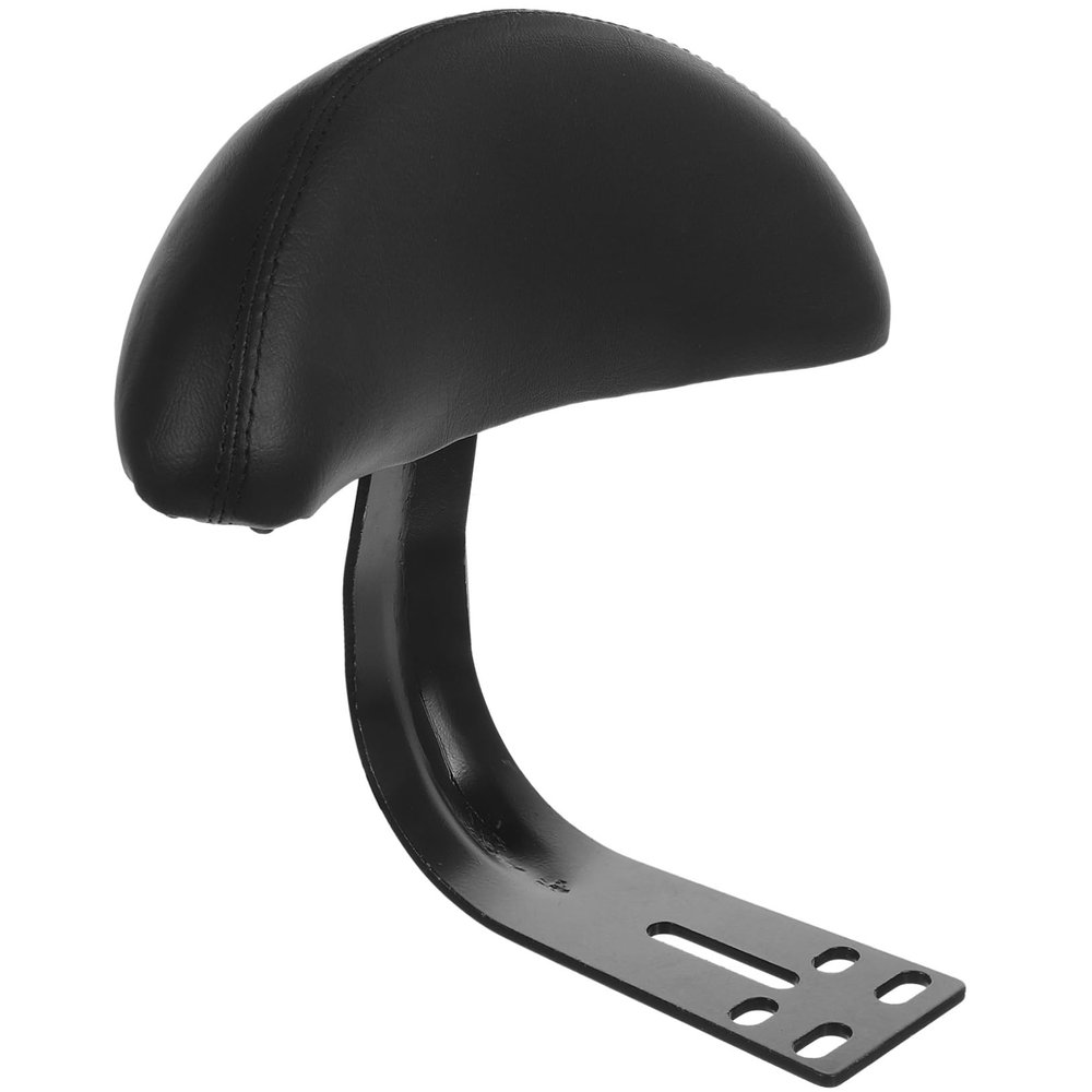 Electric Backrest Cushion for E-Bike Ergonomic Bike Seat Support Back Installation Comfortable Black Design