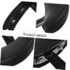 Electric Backrest Cushion for E-Bike Ergonomic Bike Seat Support Back Installation Comfortable Black Design view 2