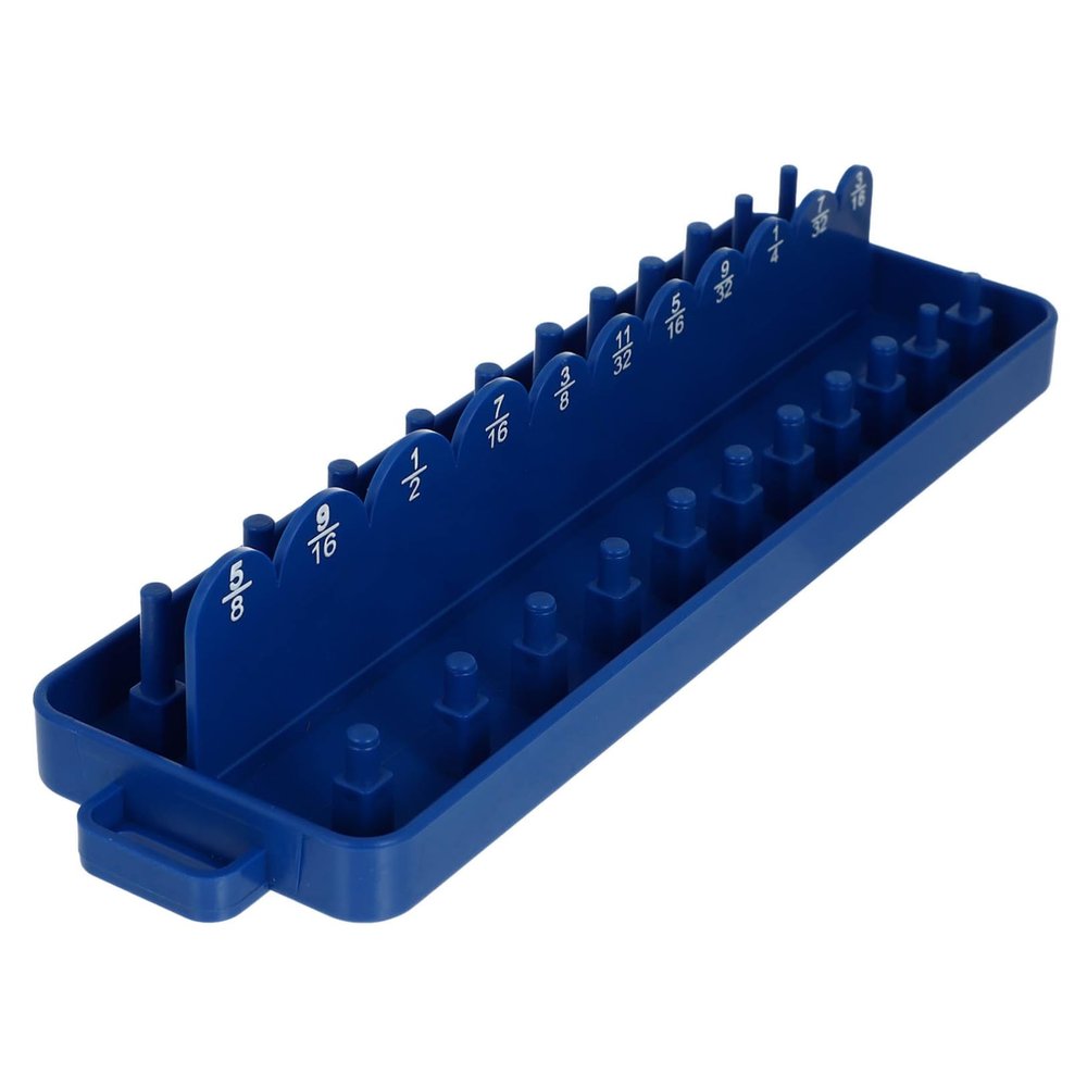 DOITOOL Socket Inserting Holder Lightweight Plastics Tool Organizer Storage Capacity for Easy Access and Efficient Wrench Storage