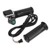 E Throttle 6 Cores, Electric Throttle Twist Grip with Lcd Display for Electric Scooter (48V) view 2
