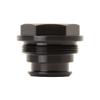 TUSK Anodized Rear Brake Reservoir Cap Black for Husqvarna TE 150 (Fuel Injected) 2022-2023 view 2