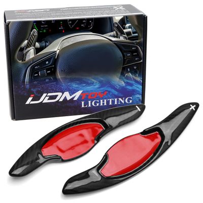 iJDMTOY Paddle Shifter Extensions for Honda Civic/Accord/CR-V/Acura Integra