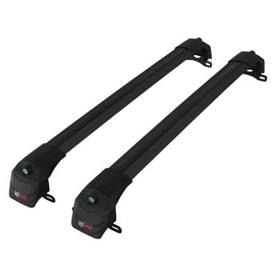 accessorypart Compatible with Chevrolet Tahoe 4 2015-2020 ACE-2 Model Car Roof Rack Cross Bar Black Aluminium 2 Bars