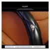 FUERU Car Steering Wheel Cover Set Universal Car Steering Wheel Cover Fashion with Diamond Slim Comfortable and Exquisite Car Interior (Color : 1#) view 3