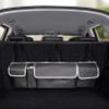KUYYFDS Car Boot Bags, Car Boot Organiser Foldable Car Boot Storage with 4 Pockets Car Trunk Oganizer Hanging Back Seat Storage Bags Car Tidy for Most Vehicles view 3
