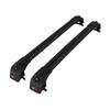 apline Compatible with Jeep Compass (MP552) 2017-2025 ACE-2 Type Car Roof Rack Cross Bar Black Aluminium Bars view 1