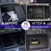 XXCIWP 2PCS 2024 2025 2026 Honda CR-V CRV Hybrid Accessories Center Console Organizer Tray for 2025 2024 2023 Honda CR-V (Hybrid) Console Organizer 2024 CRV Console Armrest Tray 2025 CR-V Storage Box view 3