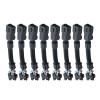 8pcs LS1 LS6 LT1 EV1 Injector HarnessPigtails to Multec LQ4, LQ9 4.8 5.3 6.0 Delphi Adapters view 1