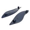 Advanblack Midnight Blue Side Wings Air Deflectors, Fairing Side Wing Windshield, Fairing Side Shield, Adjustable Wind Deflectors, Compatible for Harley Touring Street Electra Glide 2014-2023 view 3