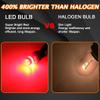 GLOFE 7443 LED Brake Tail Light Bulbs Super Bright Red 7440 7441 7444 T20 W21W 7444NA LED Bulb for Stop Parking Lights Easy Install 2023 New Upgrade (Pack of 2) view 2