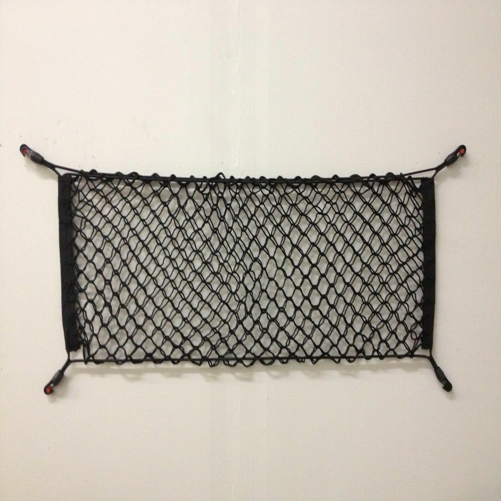 EACCESSORIES EA Rear Trunk Organizer Cargo Net for Infiniti Q70 2014-2017 Envelope Style Cargo Net for Sedan-Premium Mesh Elastic Car Trunk Organizer Vehicle Carrier Storage - Compatible with Q70