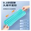 FUERU Car Steering Wheel Cover Set Universal Car Steering Wheel Cover Silicone Ultra-Thin Waterproof Anti-Wrinkle Delicate Car Interior (Color : 1#) view 3