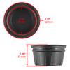 Caltric Wheel Center Cap Compatible with Honda Rancher 350 TRX350TE TRX350TM 4X4 ES 2000-2002 Qty 4 view 2