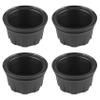 Caltric Wheel Center Cap Compatible with Honda Rancher 350 TRX350TE TRX350TM 4X4 ES 2000-2002 Qty 4 view 3
