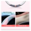 FUERU Car Steering Wheel Cover Set Universal Car Steering Wheel Cover Real Leather Ultra-Thin Waterproof Anti-Wrinkle Car Interior (Color : 4#) view 3