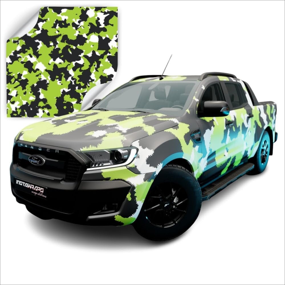 3M Printed Camo Patterns | CW Vinyl Film Car Wrap Series | CW2634S-S-60-3M (Standard Style - Satin Finish) | (59in x 1ft (4.91 Sq/ft)) w/Free Instawraps Pro-Wrapping Glove