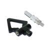 MBROS Tow Hook,Car Towing Eye Tow Hook for BMW Car Trailer Racing Screw Aluminum CNC Triangle Ring Tow Towing Hook Race Towing Bars (Color Name : Purple) view 2