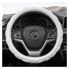 FUERU Car Steering Wheel Cover Set Universal Car Steering Wheel Cover Genuine Leather Elegant and Good with Exquisite Car Interior (Color : 1#) view 1