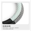 FUERU Car Steering Wheel Cover Set Universal Car Steering Wheel Cover Linen Leather Waterproof Anti-Wrinkle Delicate Car Interior (Color : 3#) view 4