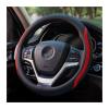 FUERU Car Steering Wheel Cover Set Universal Car Steering Wheel Cover Real Leather Ultra-Thin Fit Delicate Car Interior (Color : 1#) view 1
