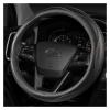 FUERU Car Steering Wheel Cover Set Universal Car Steering Wheel Cover Genuine Leather Soft and Breathable Fashion Car Interior (Color : 1#) view 1