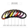 FUERU Car Steering Wheel Cover Set Universal Car Steering Wheel Cover Real Leather Thin Breathable Fashion Car Interior Gifts (Color : 7#) view 3