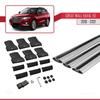 accessorypart Compatible with Great Wall Haval H2 2019-2021 Fly Model Car Roof Rack Cross Bar Gray Aluminium 3 Bars view 4