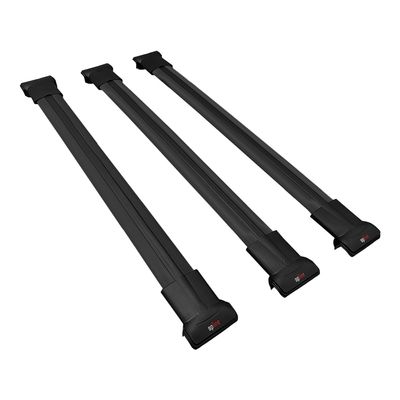 accessorypart Compatible with Great Wall Haval H9 2015-2023 Fly Model Car Roof Rack Cross Bar Black Aluminium 3 Bars