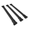accessorypart Compatible with Great Wall Haval H9 2015-2023 Fly Model Car Roof Rack Cross Bar Black Aluminium 3 Bars view 1