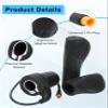 Scooter Throttle Grip Half Throttle for Electric Bike E Scooter, Throttle Handle Electric Modified for Mountain E Bike Scooter view 2