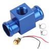 Water Temperature Thermostat Sensor Automotive Engine Radiator in Line Hose Fitting for Motorcycle ATV Vehicle Radiator Sensor Adaptor Clamps(Blue) view 1