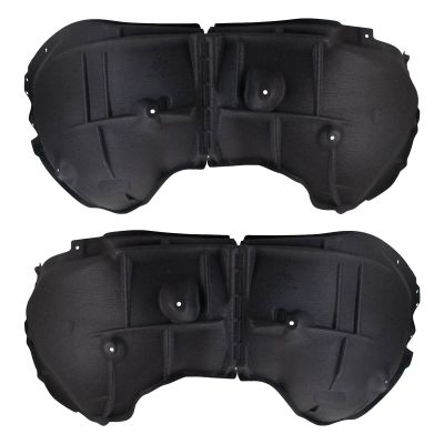 TRQ Front Driver and Passenger Side Inner Fender Liner Set