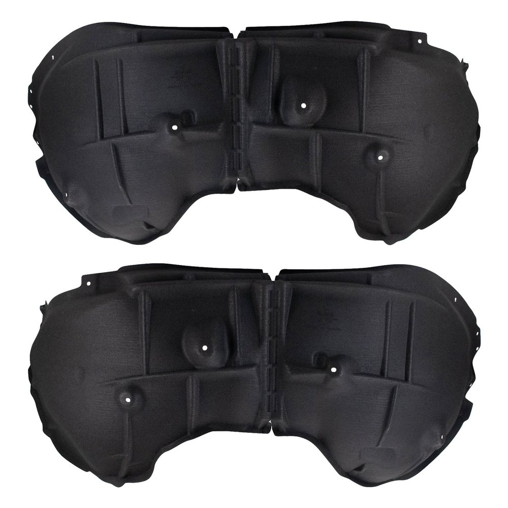 TRQ Front Driver and Passenger Side Inner Fender Liner Set