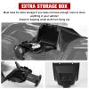 LitMiRaCle Electronic Device Tablet Phone Holder Compatible with 2020-2025 Kawasaki Teryx KRX 1000 Accessories, Adjustable Device Mount with Storage Box Organizer Tray, ABS Plastic view 4