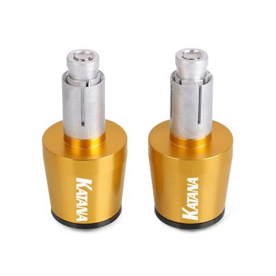 WITTYL Motorcycle Motorcycle Handle Bar Ends for Suzuki Katana 1000 2019 2020 2021 2022 78'' 22MM Handlebar Grips Cap Anti Vibration Silder Plugs Handle end (Color : 4)