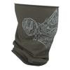 281Z Organic Cotton Neck Gaiter - Balaclava Tube Scarf with Historical Print - Ukrainika Series (Dorostol Olive Drab) view 2